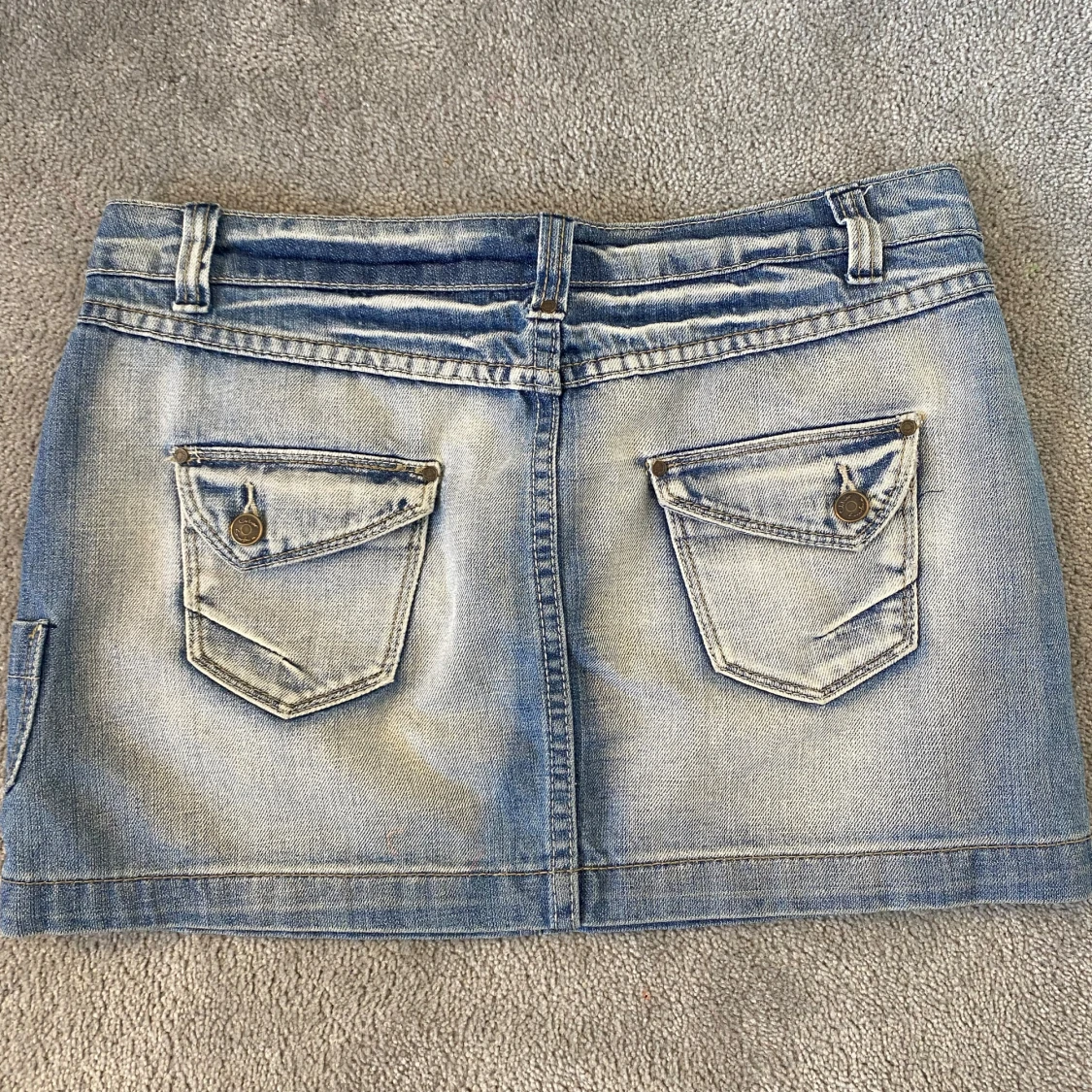 Blå jeanskjol,Y2K - 1