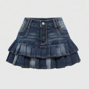 SÖKER Jeanskjol med volanger💗 - SÖKER 💗💗💗💗