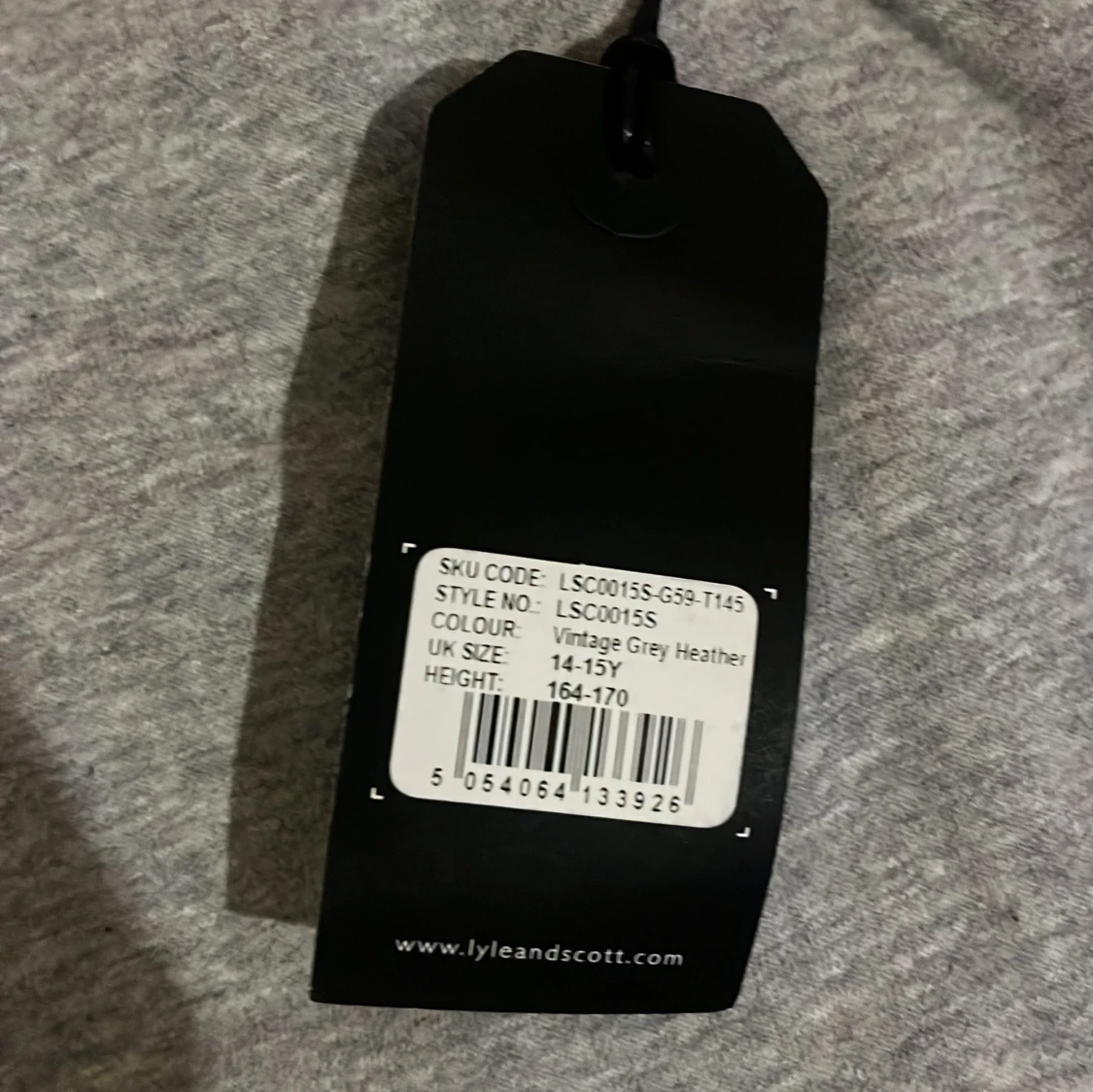 Grå mjukisbyxor från Lyle & Scott Junior - 2