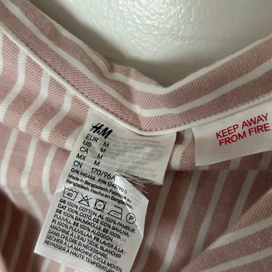 Ny pyjamas randig - 2