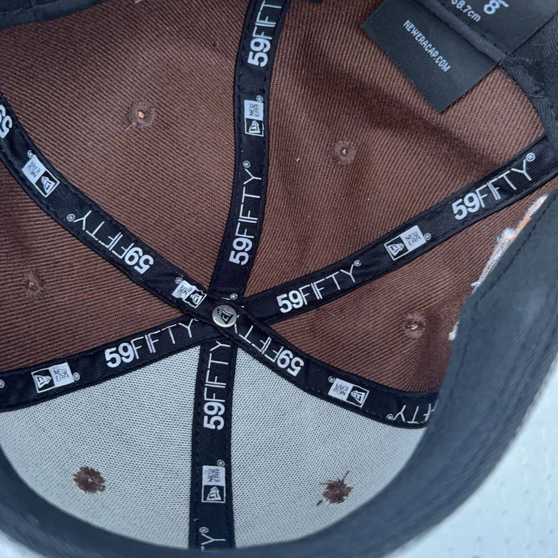 Brun keps från New Era 59FIFTY - 2