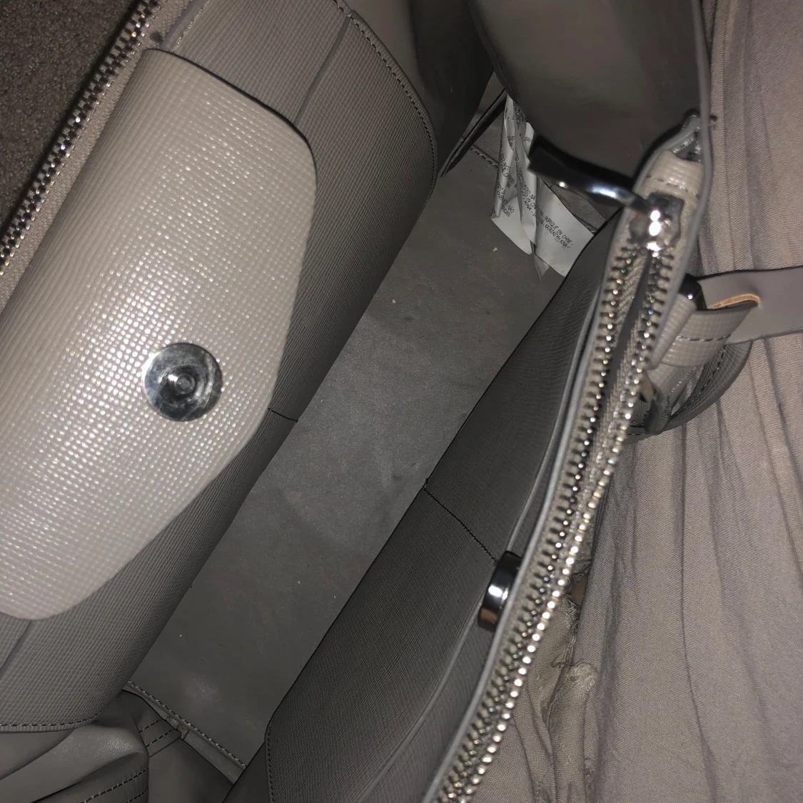 Beige handväska från Zara Basic Collection - 2