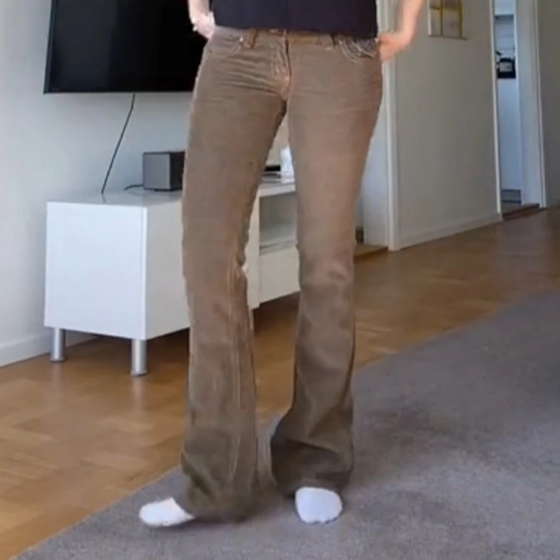 Bootcut manchesterbyxor