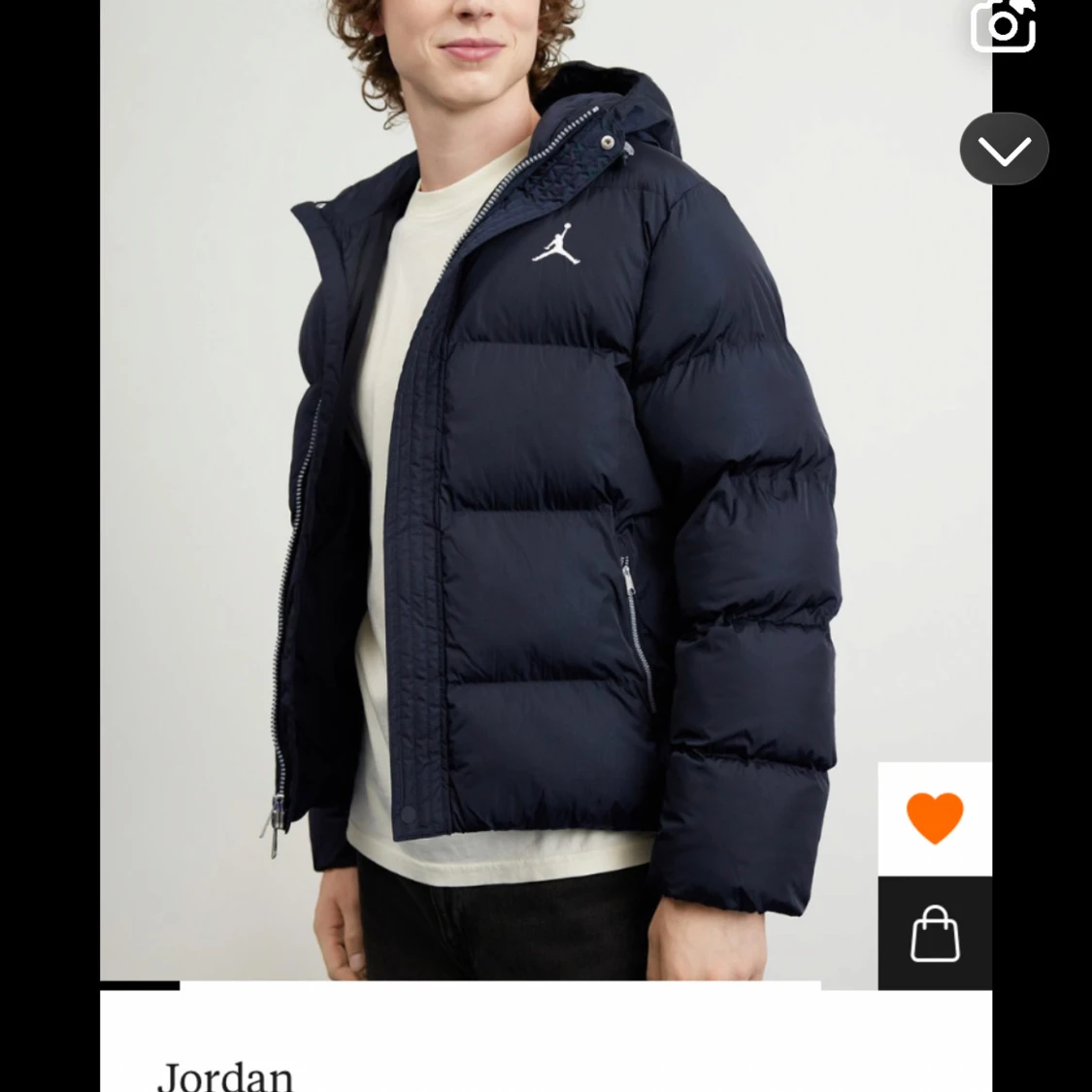 Svart pufferjacka från Jordan - 3