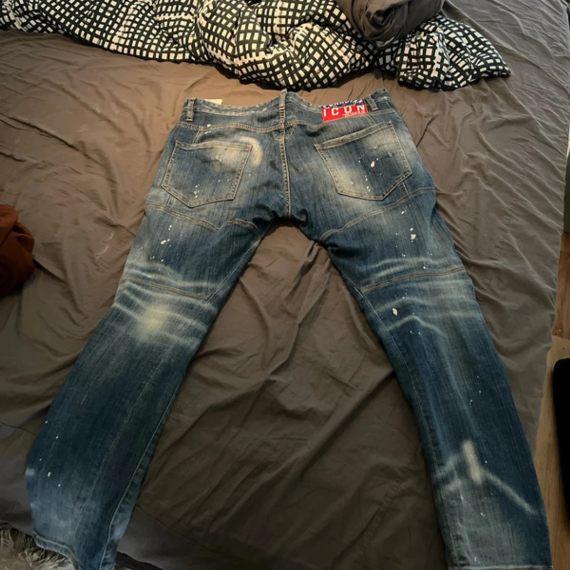 Dsquared2 Canadian Icon jeans med slitningar - 1