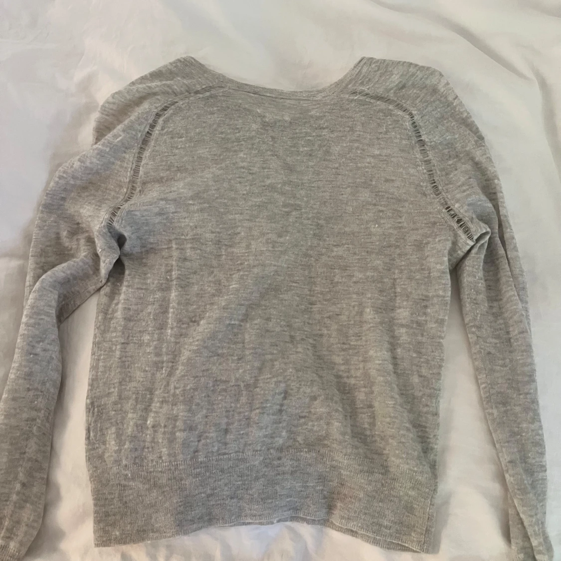 Ljusgrå stickad tröja från Isabel Marant Étoile - 3