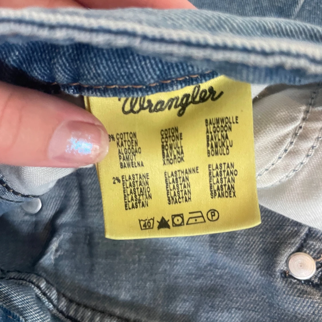 Lågmidjade bootcut jeans  - 4