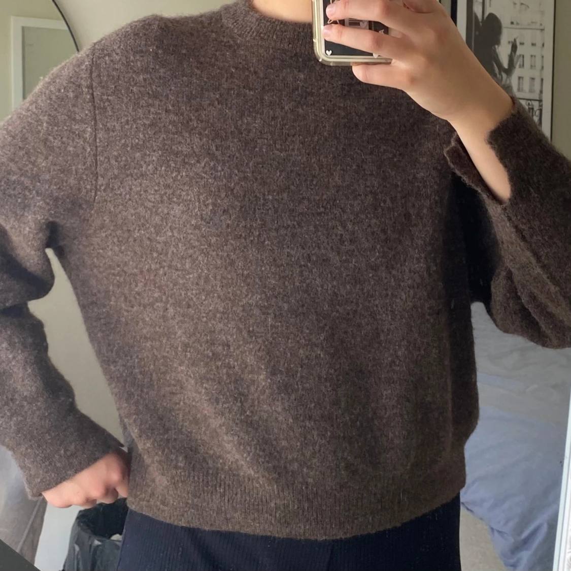 Brun stickad tröja från Carin Wester - 4