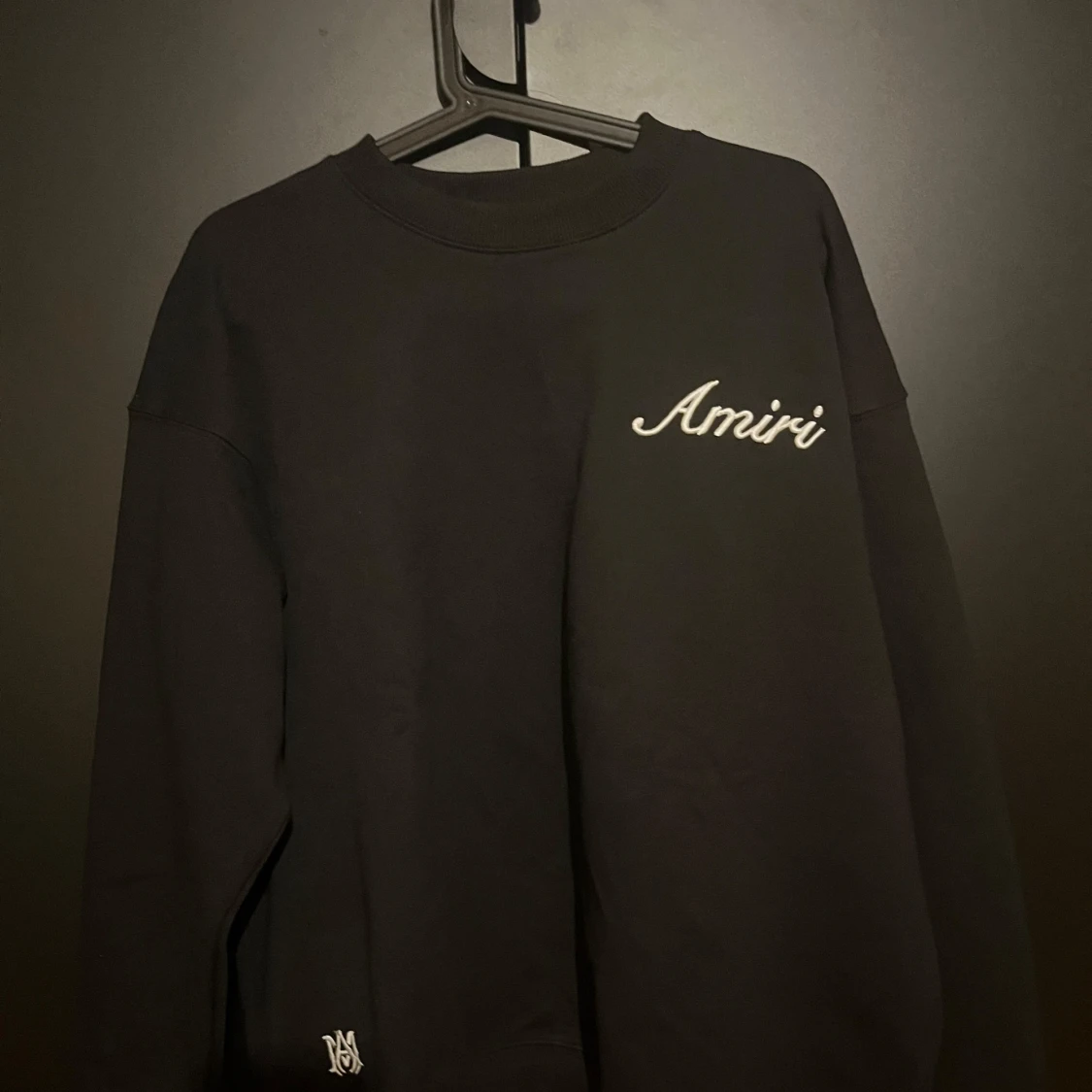 Svart sweatshirt från Amiri
