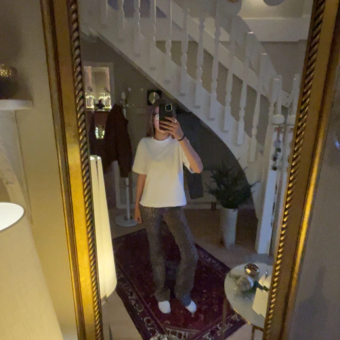 Leopardmönstrade byxor - 3