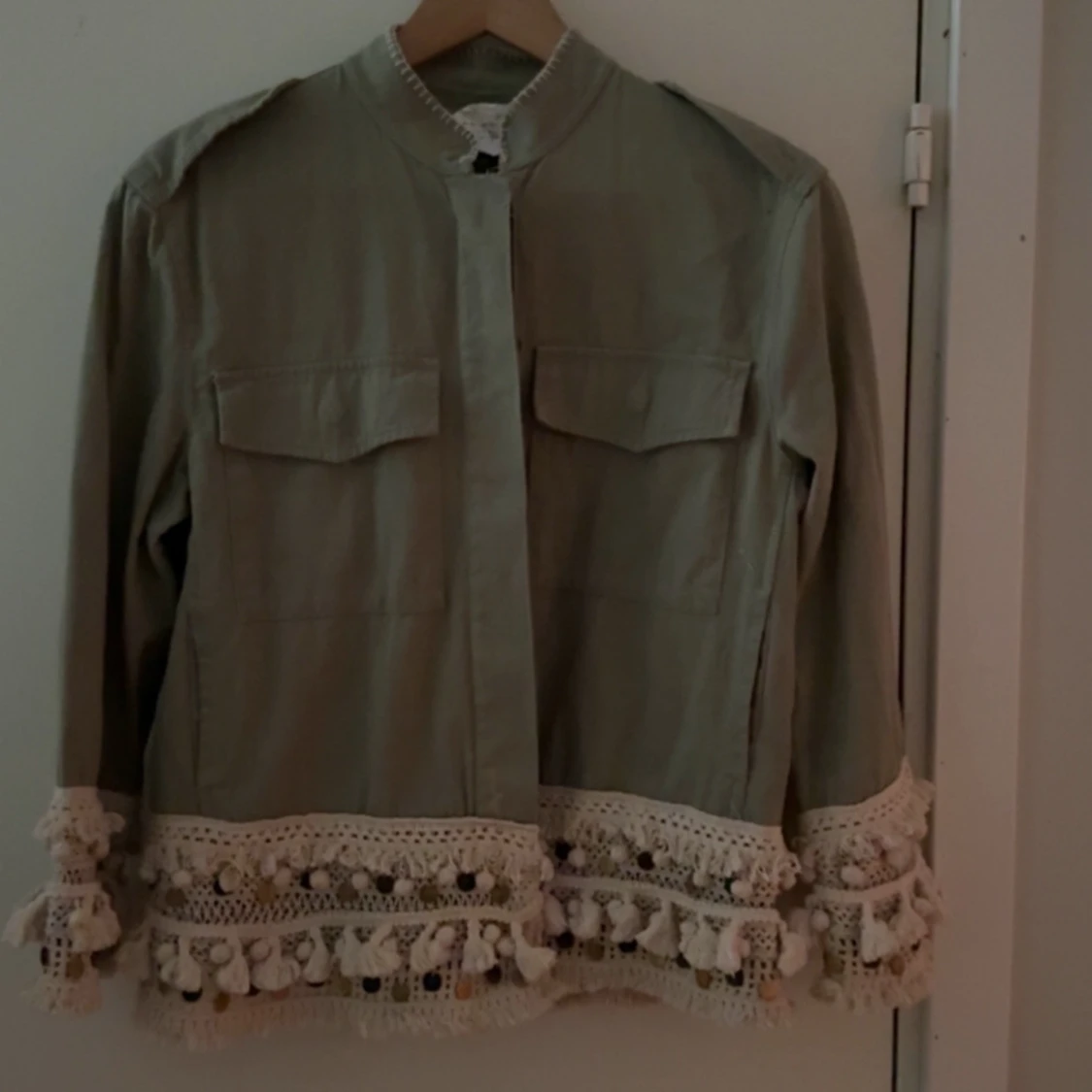 Grön jacka från Zara