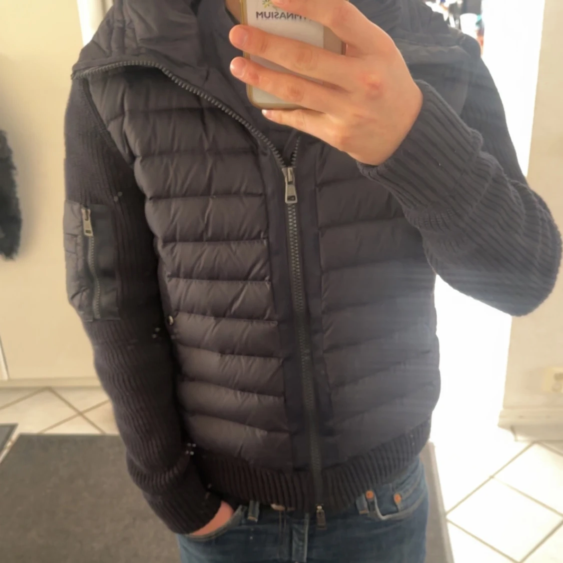 moncler cardigan mörkblå - 1