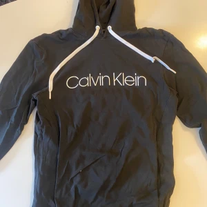 Svart hoodie från Calvin Klein - Säljer en svart hoodie från Calvin Klein hoddie