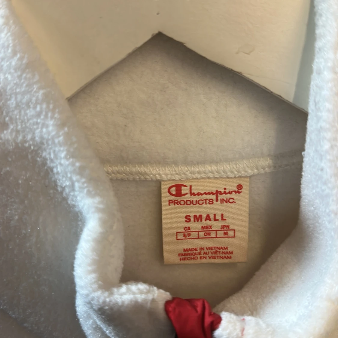 Vit fleecejacka från Champion - 2