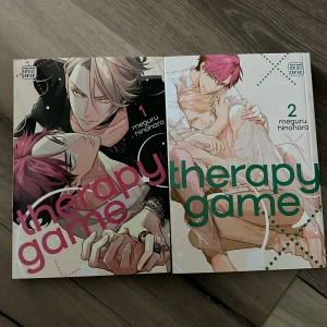 Therapy Game Volym 1 & 2 - Två mangaböcker i serien Therapy Game av Meguru Hinohara. 