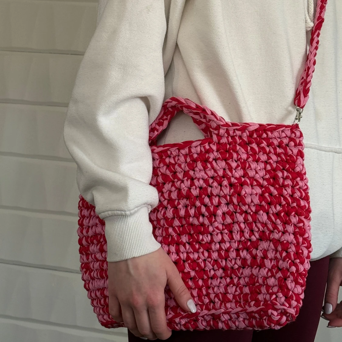 Virkad väska - 1