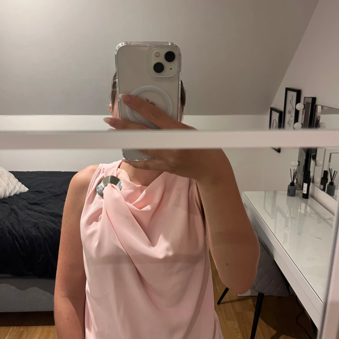 Ljusrosa topp från Zara - 1