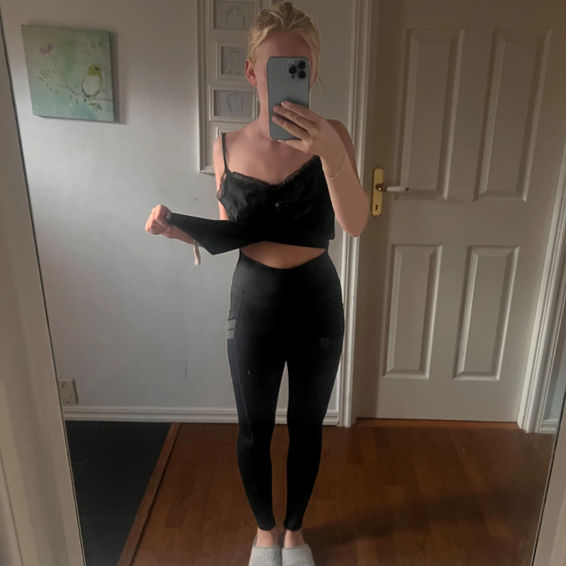 Svarta leggings från Aim'n