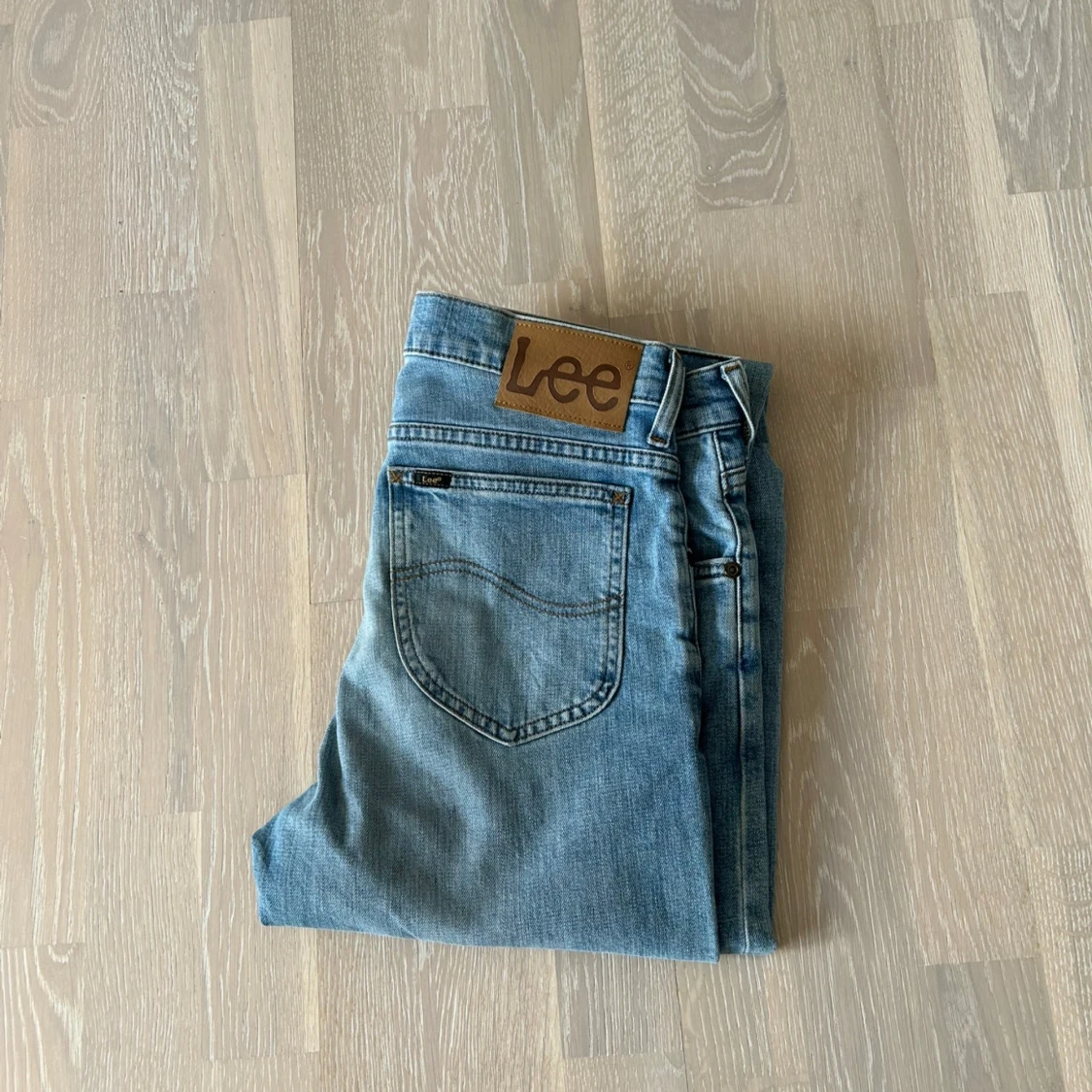 Lee Rider ljusblå jeans W29 L34 - 1