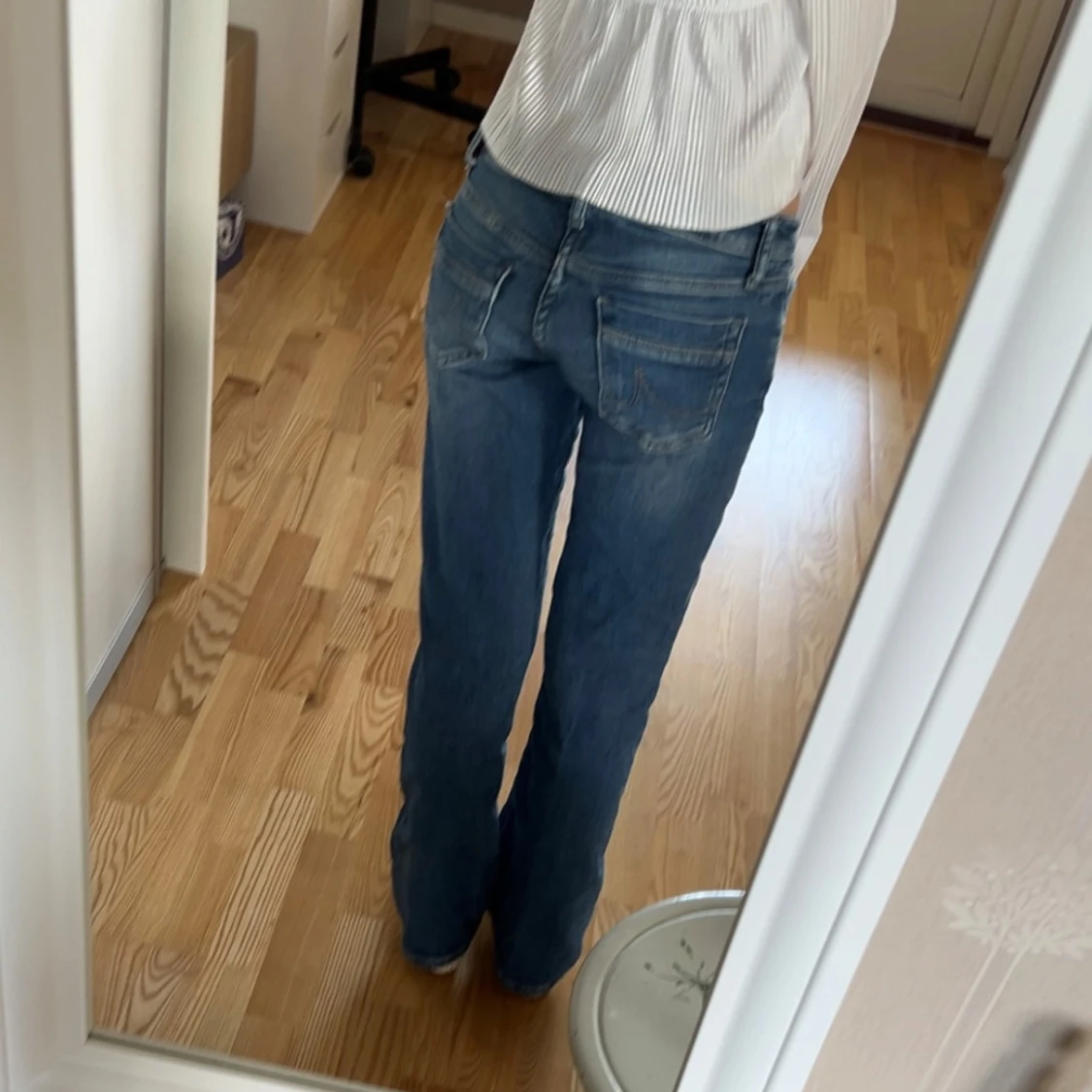 Blå bootcut jeans Ltb Valerie 25/30 - 1