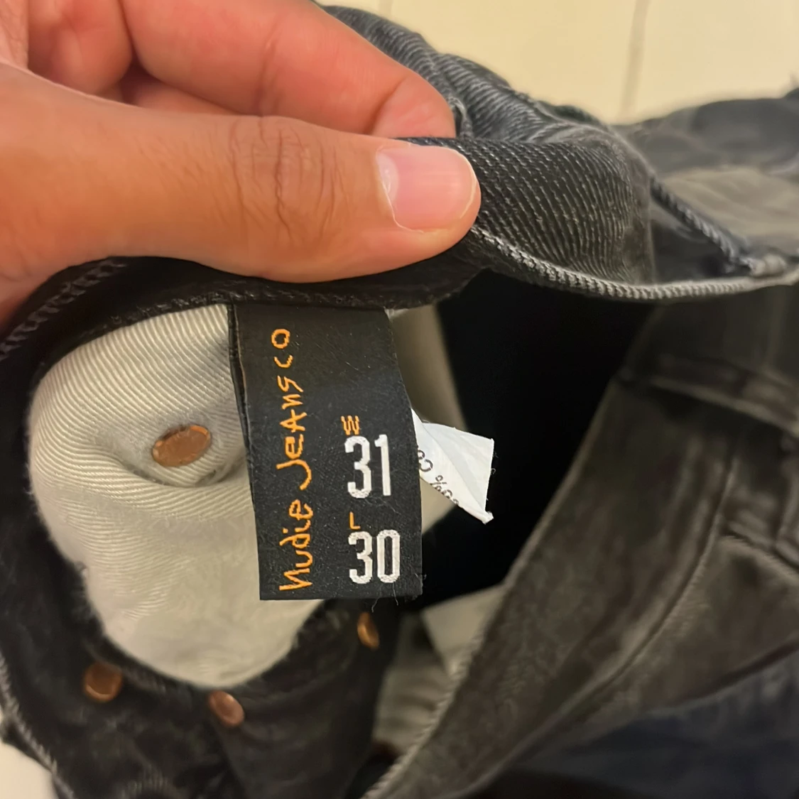 Svarta jeans från Nudie Jeans, W31 L30 - 2