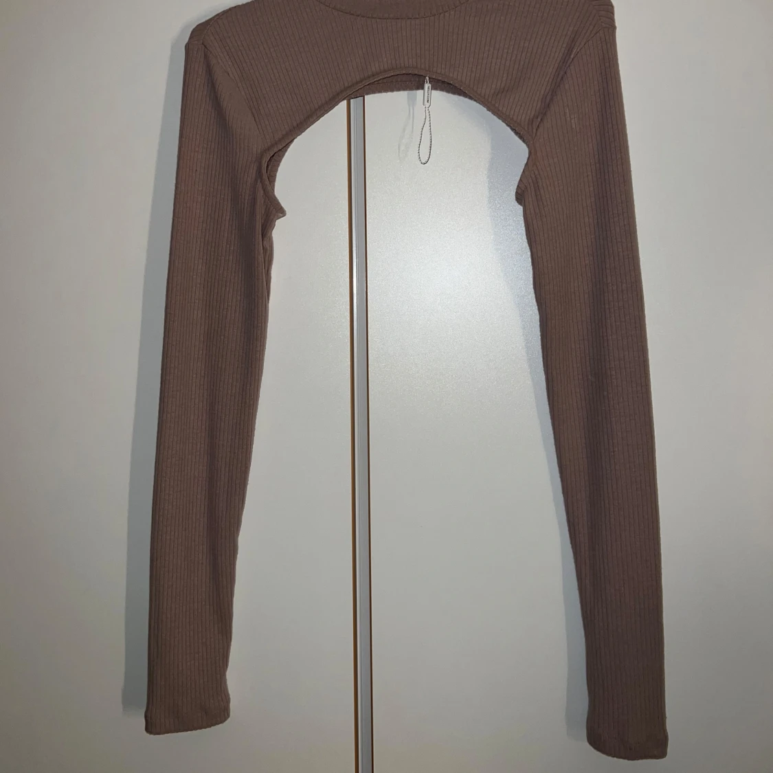 Ribbad brun bolero från NLY Trend - 1