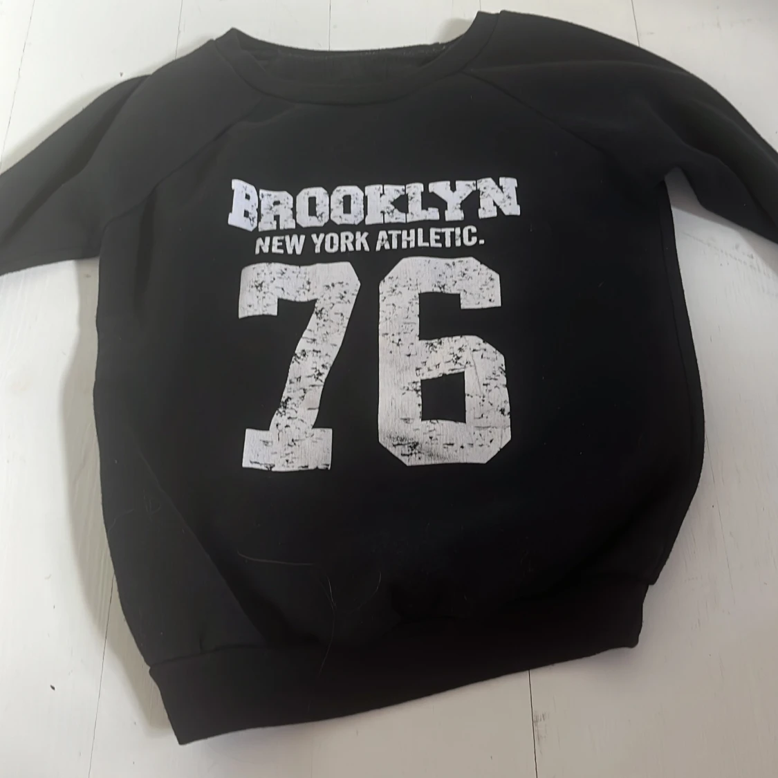 Svart sweatshirt Brooklyn 76