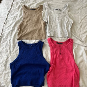 4 toppar  - 4 toppar, 2st är från zara och 2st från hm. 1 topp för 20kr/st eller alla för 60kr