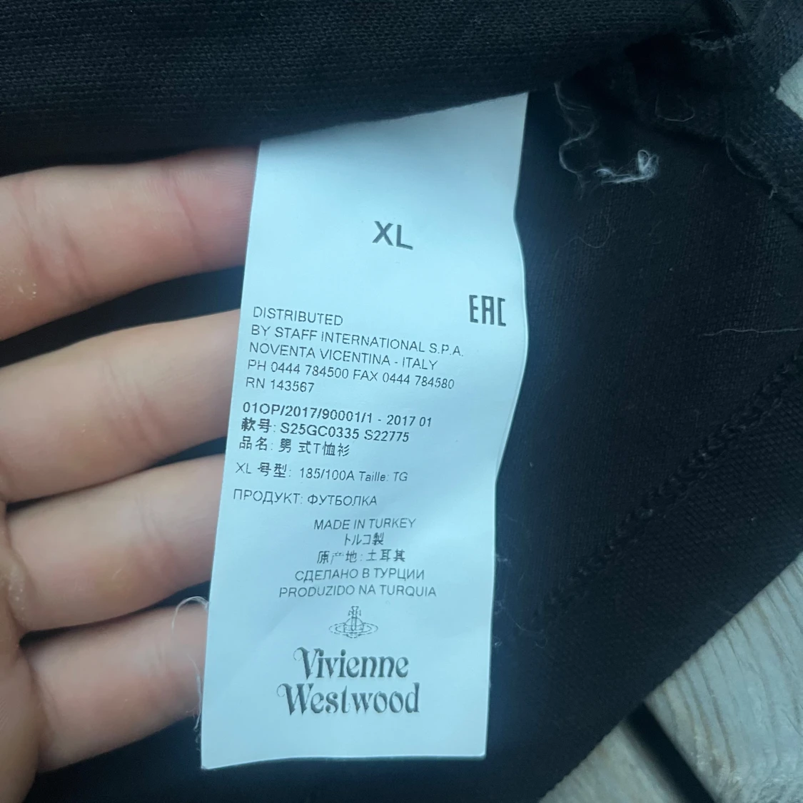 Svart pikétröja från Vivienne Westwood - 91