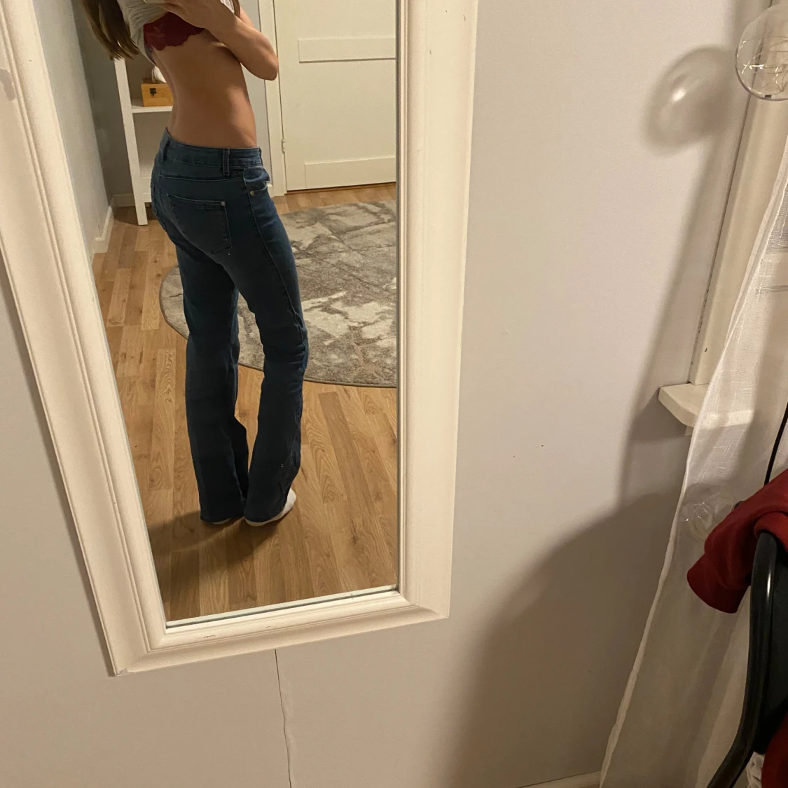 Lågmidjade jeanse  - 91