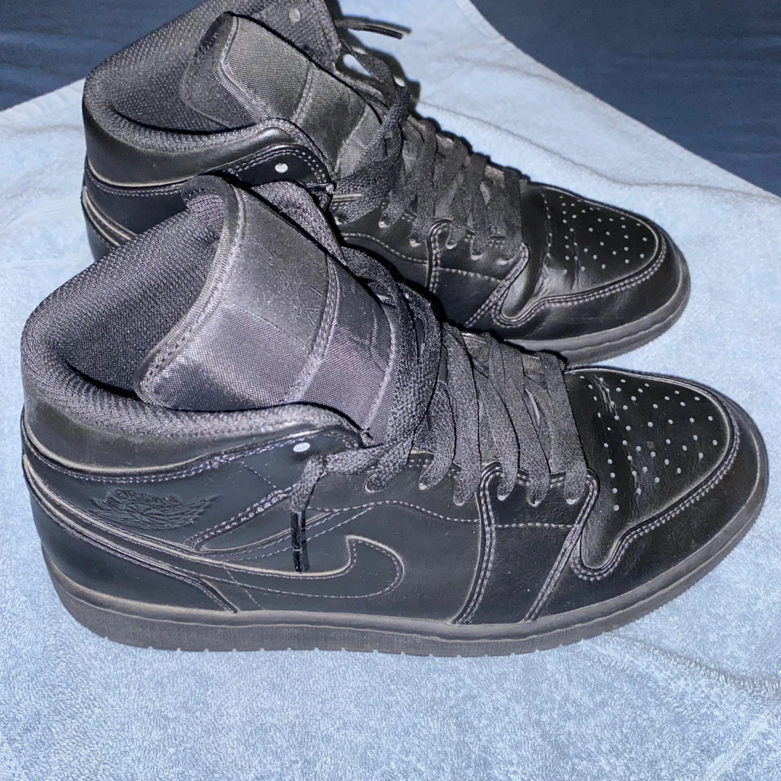 Svarta Nike sneakers - 1