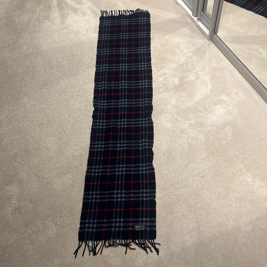 Rutig halsduk från Burberry - 2