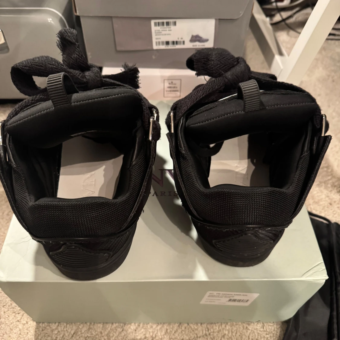 Svarta sneakers från Lanvin - 3