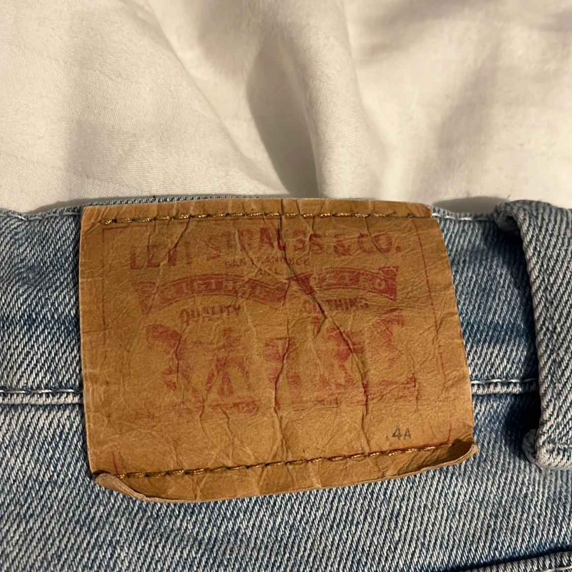 Ljusblå jeans från Levi's - 92