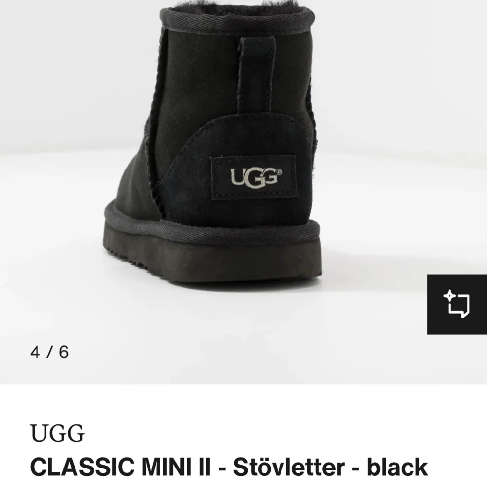 Säljer mina äkta svarta uggs, de är vattentåliga och impregnerade🙌🏼. Skor.