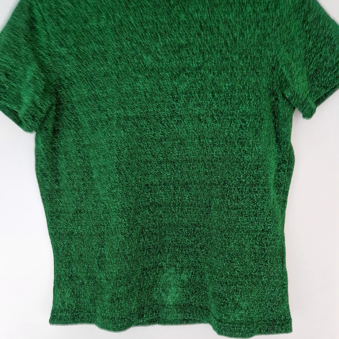 Grönglittrig t-shirt - 92