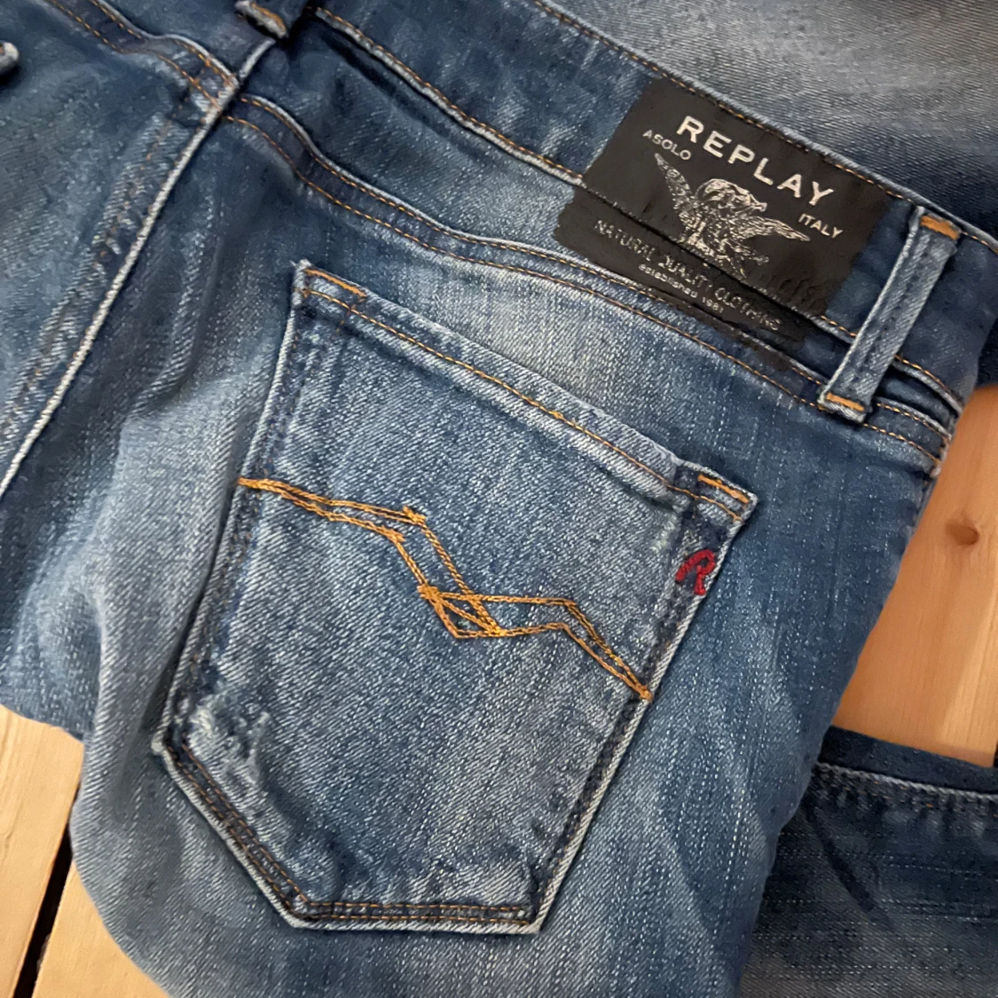 Blå jeans från Replay