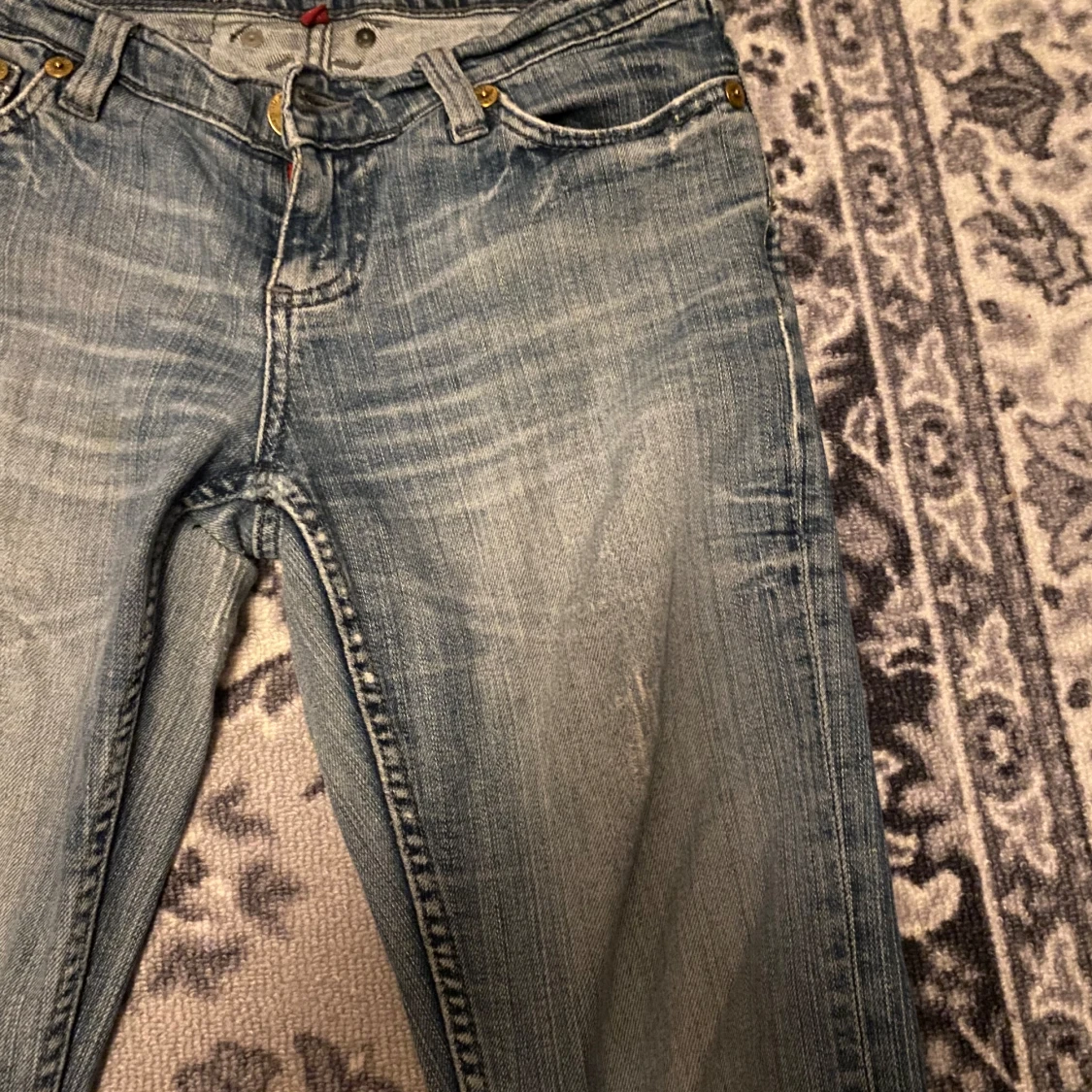 Low bootcut jeans - 1