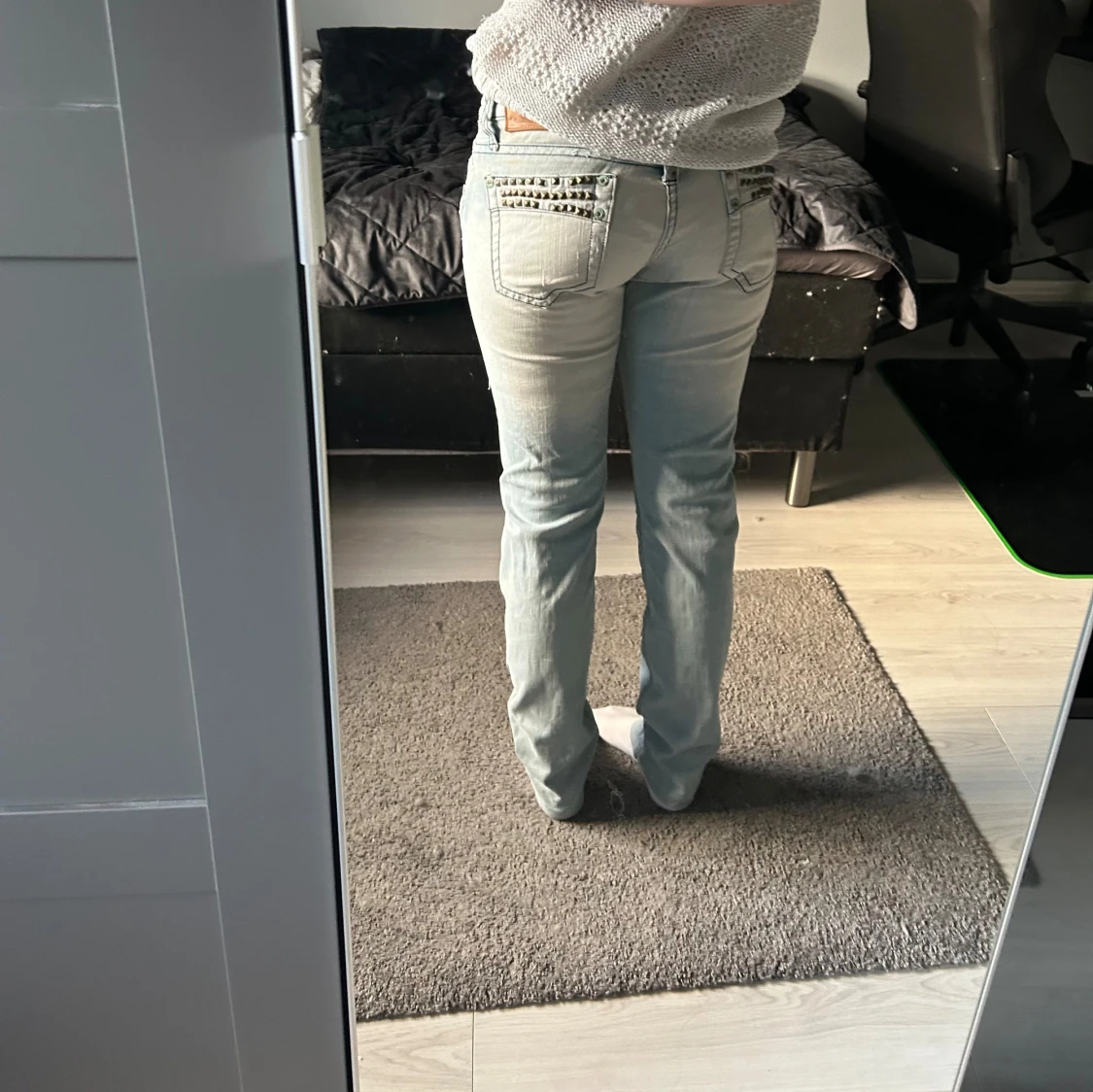 Lågmidjade jeans  - 91