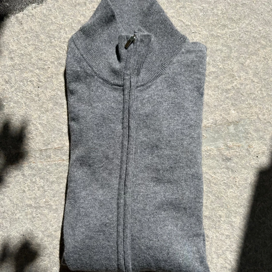 Kashmir zip tröja  - 1