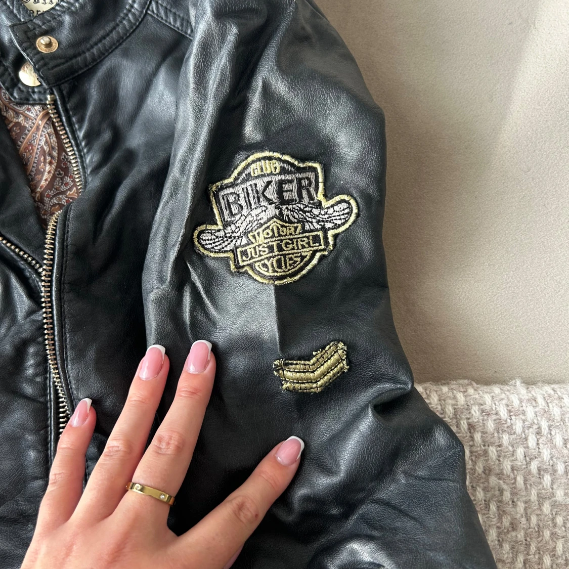 Skinnjacka från softwear  - 4