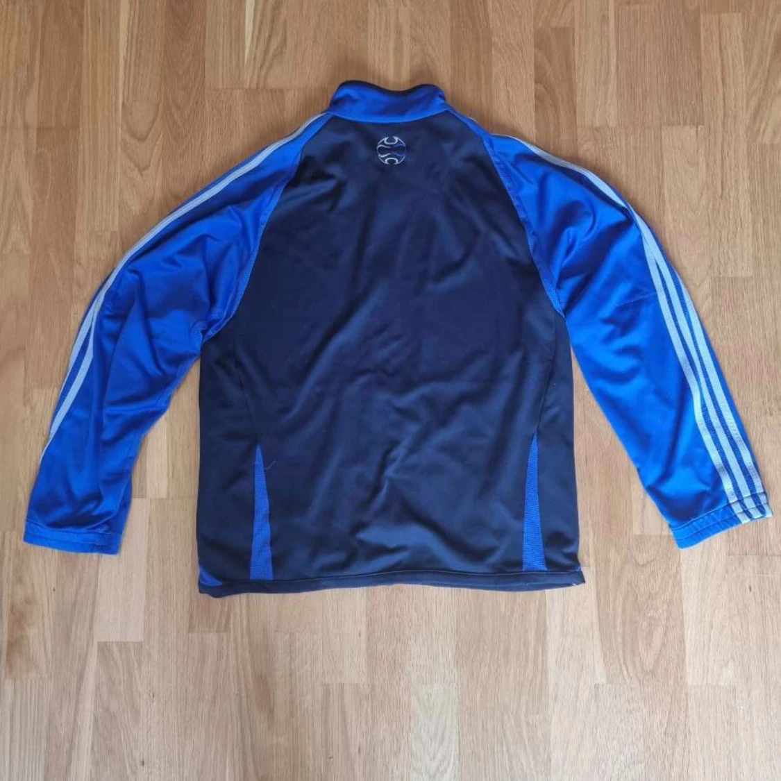 Adidas kofta blå/svart - 90