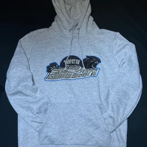 Trapstar Hoodie Grå - TAR EJ BYTEN! Trapstar Hoodie Grå Med Blå Text  Skick: 10/10 | Storlek: M | Nypris: 3000+ | Pris: 600|  Pris kan diskuteras vid snabb affär.