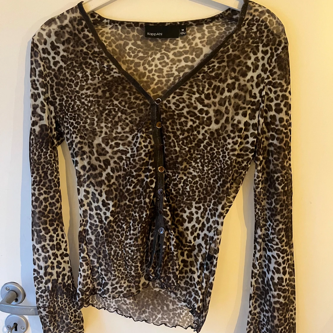 Leopardmönstrad topp från KappAhl