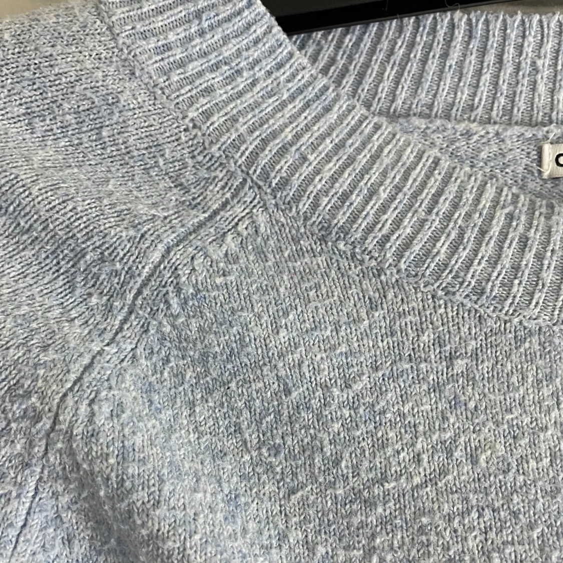 Ljusblå stickad tröja från ONLY - 91