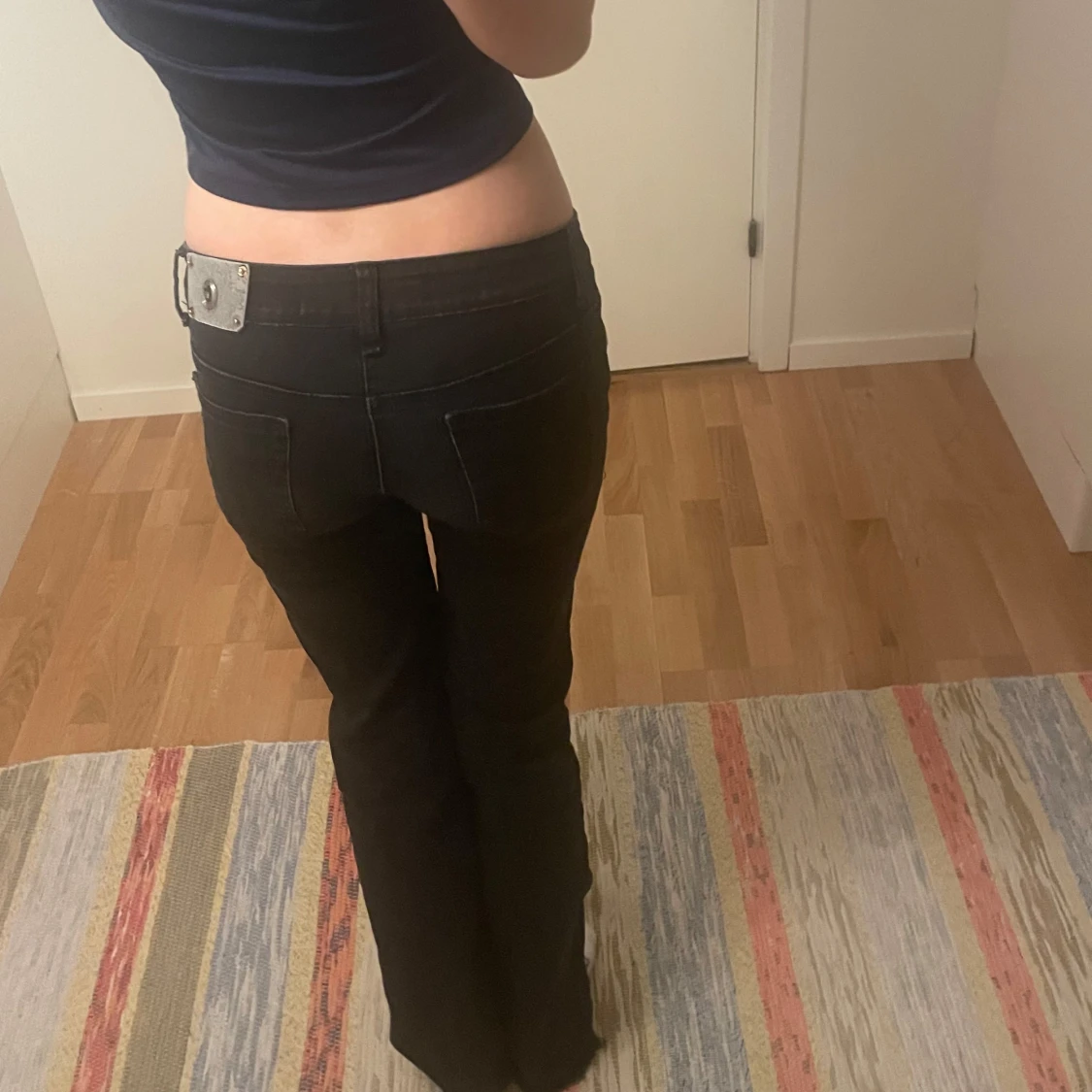 Lågmidjade jeans - 90