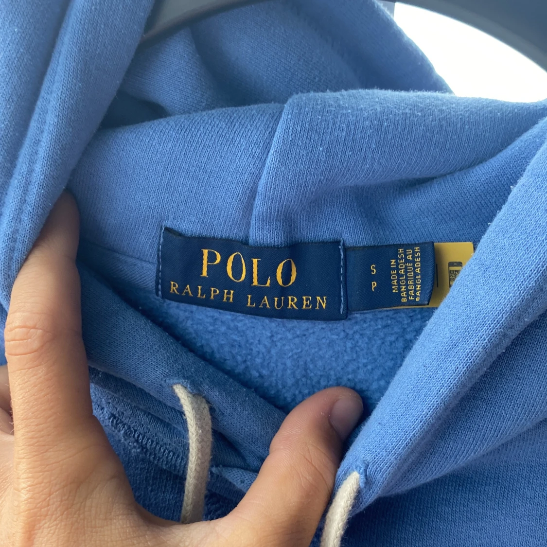 Blå hoodie från Polo Ralph Lauren - 90