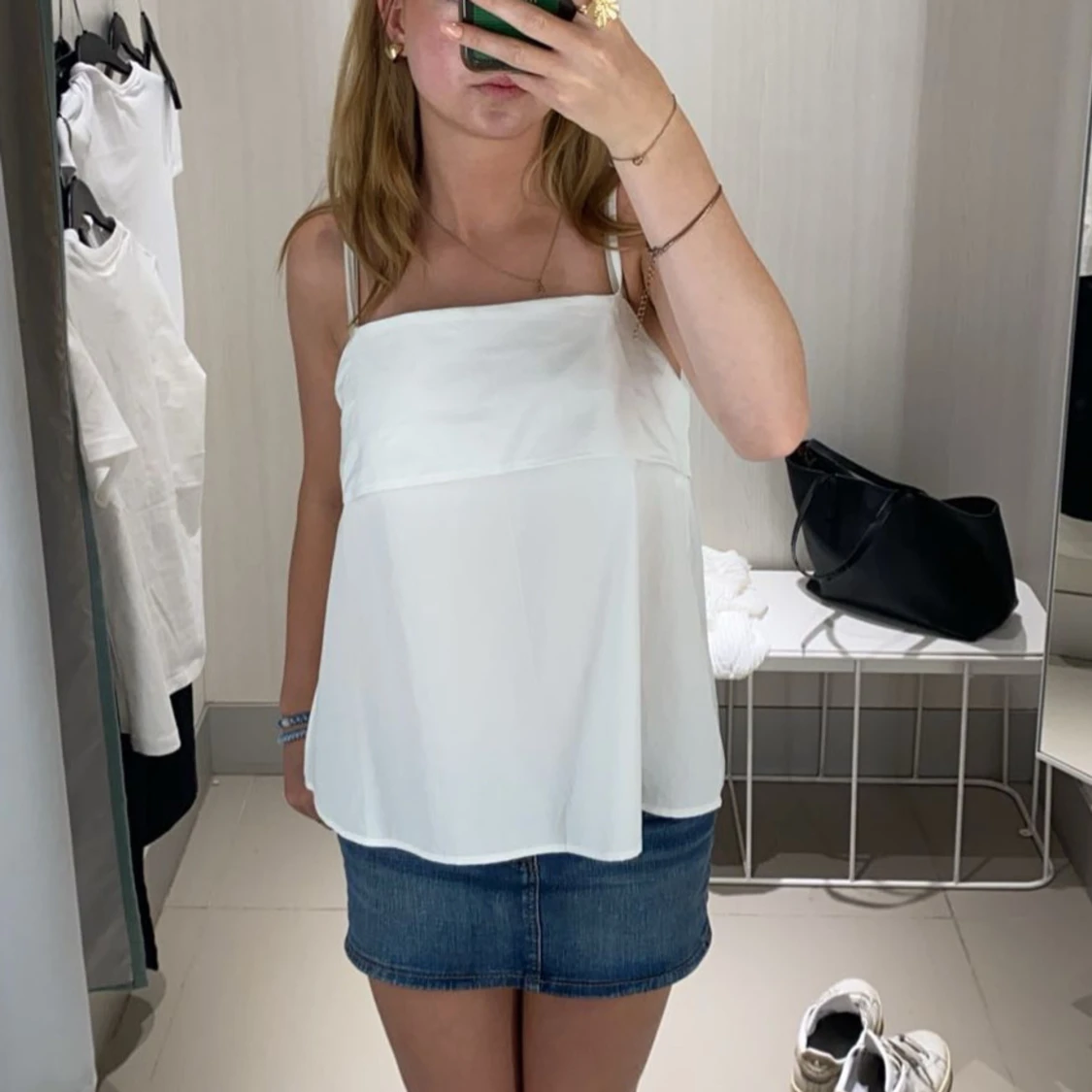 Gulligt linnetopp - 90