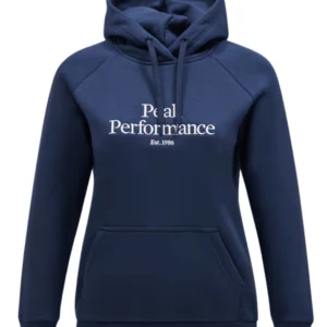 Peak Performance Hoodie - Mörkblå hoodie i storlek M, knappt använd och i nyskick. Säljer då den är lite liten för mig som är 175.💕 (Färgen på hoodien är inte blekt utan bara ljuset när jag fotade) Nypris: 1200