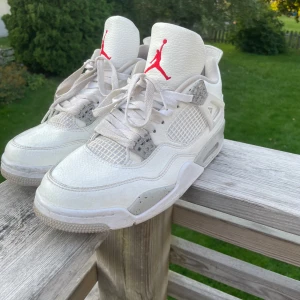 Jordan 4 Oreo - Storlek 40-41. Jätte bra skick och bara använda lite för kanske ett halv år sedan. Säljer pga de inte är min stil riktigt längre o de inte kommer till användning. Köpta på 🐼❗️❗️